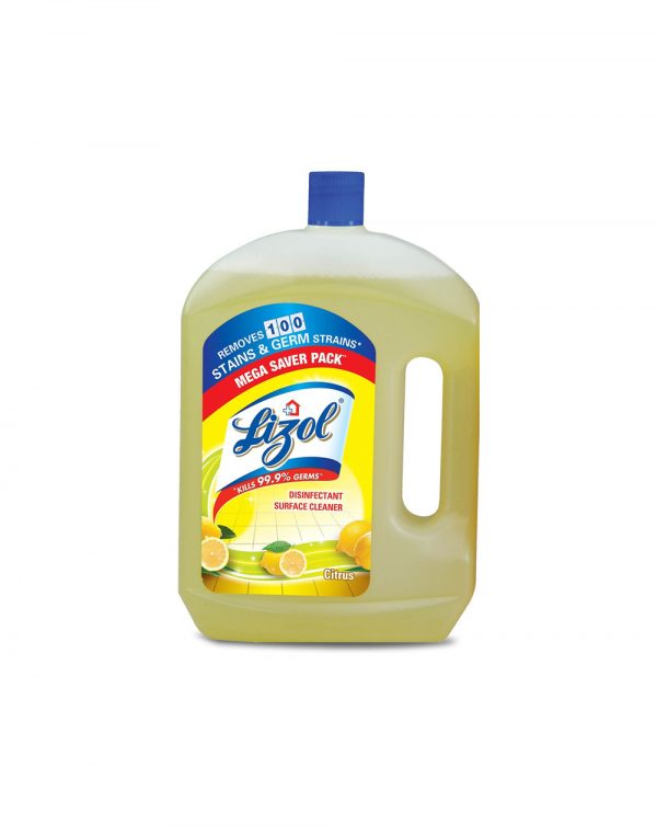 Lizol Disinfectant Floor Cleaner Citrus, 2 L