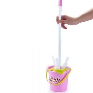 Housekeeping & Cleaning Playset - Mini Clean Up Broom, Mop and Bucket set