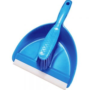 Vimal Nirali Kitchen Wiper and Dust Pan with Brush Combo Set