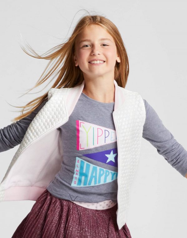 Girls' Bomber Vest