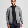 Men’s Standard Fit Bomber Sweater