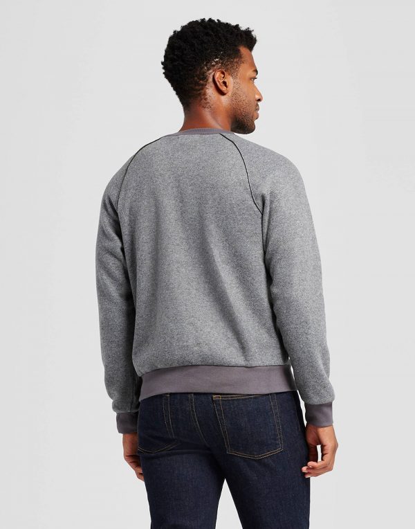 Men's Standard Fit Bomber Sweater