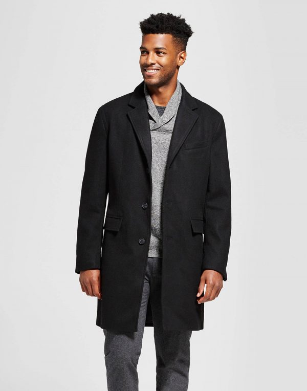 Men's Wool Top Coat