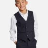 WD.NY Boys’ Suit Vest – Classic Navy