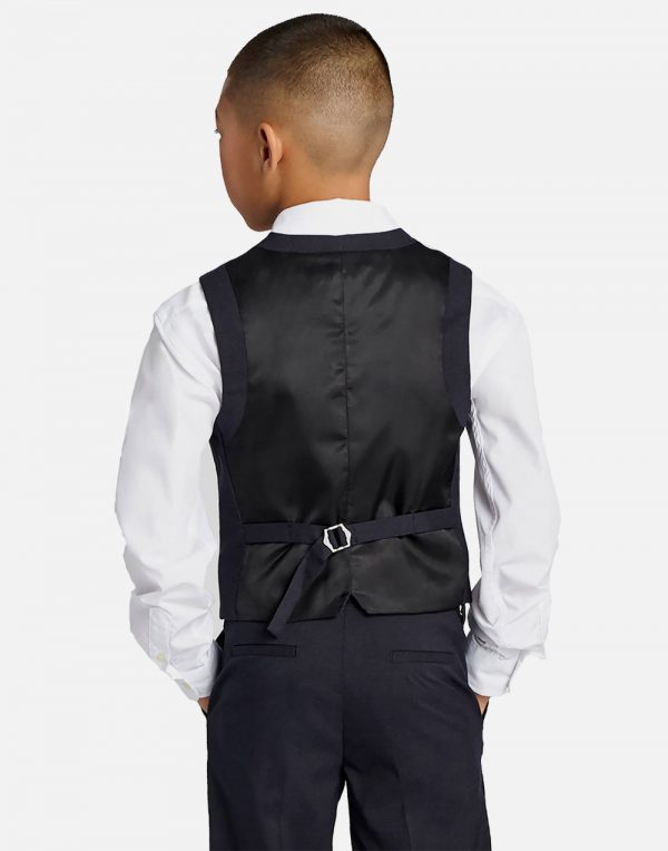 WD.NY Boys' Suit Vest - Classic Navy