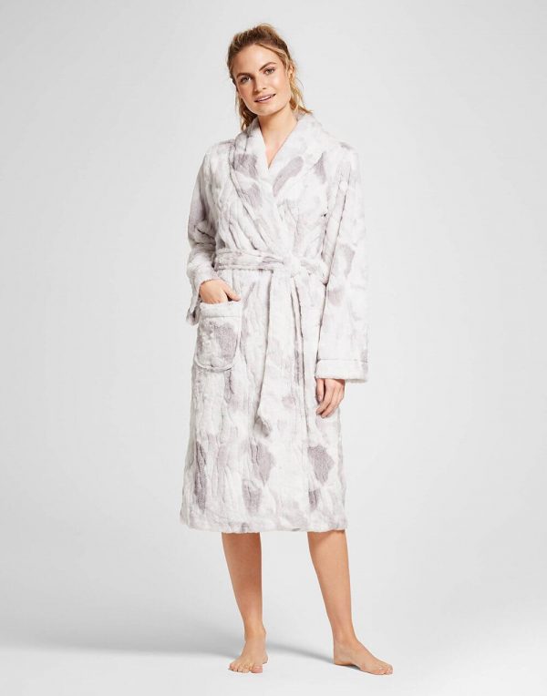 Women's Faux-Fur Robe