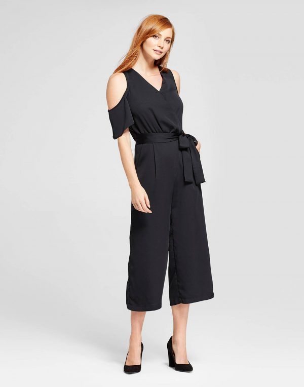 Women's Front Tie Wrap Jumpsuit