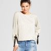 Women’s Long Sleeve Sweatshirt With Bow