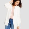 Women’s Pointelle Open Cardigan