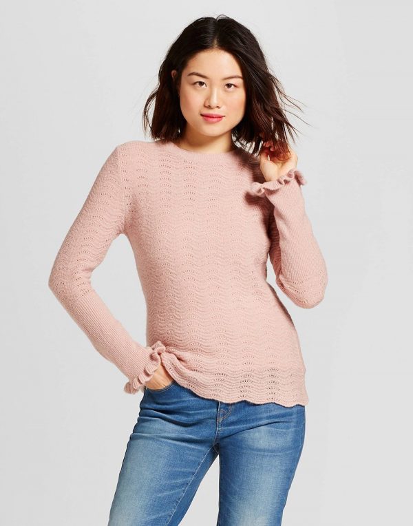 Women's Pointelle Pullover