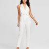 Women’s Satin Crepe Tuxedo Jumpsuit