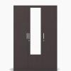 Kosmo Weave Three Door Wardrobe with Mirror