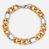 Men’s Chain Bracelet (11.5mm) – GoldSilver (8.75)