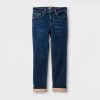 Boys’ Stripe Cuff Skinny Jeans – Cat & Jack Vintage Dark