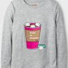 Girls’ Long Sleeve Hot Cocoa Graphic T-Shirt