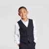 WD.NY Boys’ Suit Vest – Classic Navy