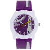 Purple Dial Analog Watch