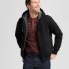 Men’s Standard Fit Sherpa Fleece Jacket