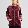 Women’s Quilted Velvet Bomber Jacket